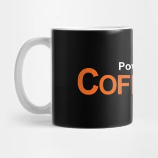 Powered By Coffee I Love Coffee Latte Espresso Slogan Gift For Coffee Lovers Mug